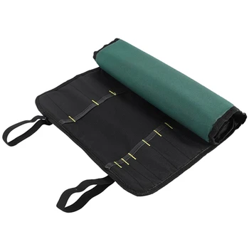 1 шт. Многофункциональная водонепроницаемая сумка-рулон из ткани Оксфорд, переносная сумка для инструментов Для хранения, 22 слота