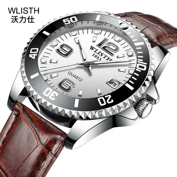 2020 Новый бренд WLISTH Design, Роскошные часы для мужчин, Спортивные часы с датой, Водонепроницаемые наручные часы Relogio Masculino