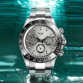 2023 Новые часы мужские автоматические механические многофункциональные часы модные спортивные часы для дайвинга водонепроницаемые светящиеся часы мужские