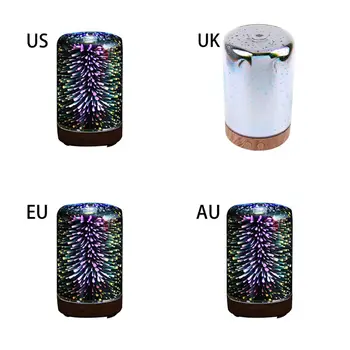 3D Ночник Фейерверк Ультразвуковой Диффузор Эфирного Масла AU US UK EU Aroma Arom