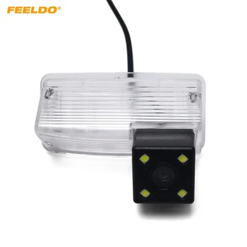 FEELDO 1 шт. Автомобильная камера заднего вида со светодиодной подсветкой Для Toyota Corolla E120/E130/Reiz (10 ~ 12)/Vios (03 ~ 08) Парковочная камера заднего вида