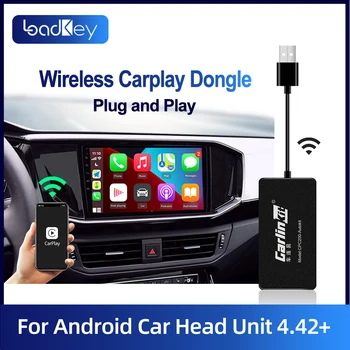 Loadkey & Carlinkit Беспроводной для Apple CarPlay Донгл Android Авто Для Android Радиоэкран Системы USB Донгл Навигационный Модуль