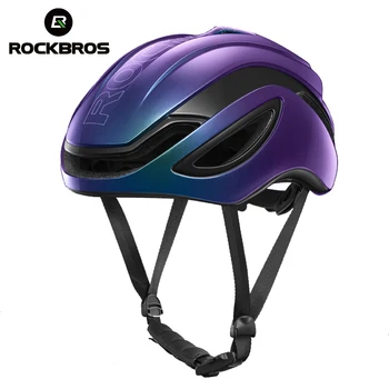 ROCKBROS, велосипедный шлем, Мужской Сверхлегкий чехол из EPS + PC, MTB, Велосипедный шлем для триатлона, Встроенный В форму, Велосипедный шлем, Безопасная крышка для езды на велосипеде