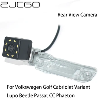 ZJCGO HD CCD Камера заднего Вида Автомобиля с Обратным Резервированием Парковочной Камеры для Volkswagen Golf Cabriolet Variant Lupo Beetle Passat CC Phaeton