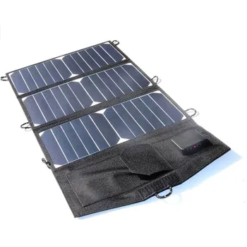 Высококачественная складная солнечная панель, портативное зарядное устройство для мобильных телефонов/аккумуляторов