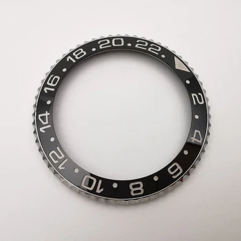 Высококачественный Черный керамический безель для часов GMT 116710LN, замена для ремонта часов на вторичном рынке