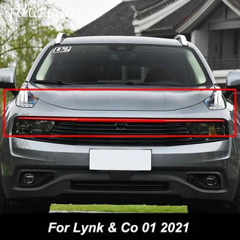 Для Lynk & Co 01 2021, передняя и средняя отделка сеткой, защитная пленка, модифицирующие аксессуары