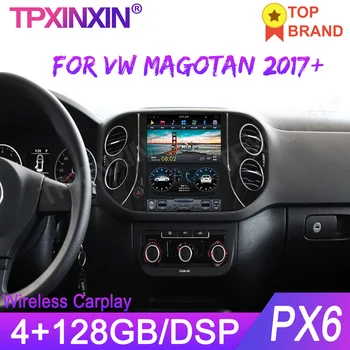 Для Volkswagen Tiguan 2007-2016, Автомобильная GPS-навигация в стиле Tesla, стерео головное устройство, Мультимедийный плеер, Магнитола