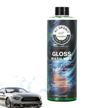 Жидкость для мойки автомобилей 16 жидких унций Средство для чистки автомобилей Воск для мытья блеска Автомобиля Мыло для мытья автомобилей Глубокая чистка и техническое обслуживание Автомойка