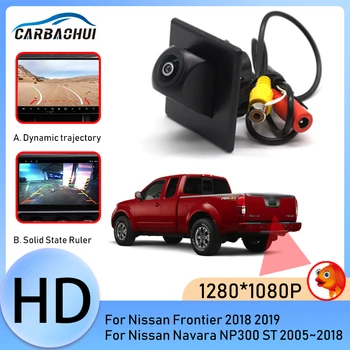 камера заднего вида CCD Full HD Водонепроницаемая резервная камера заднего вида Для Nissan Frontier 2018 2019 Navara NP300 ST 2005 ~ 2018
