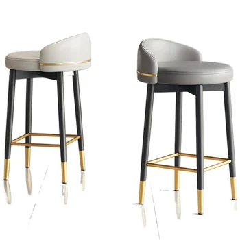 Минималистичные современные обеденные стулья, Роскошные металлические прозрачные эргономичные кресла для отдыха, Дизайнерская мебель для спальни Altos Cocina