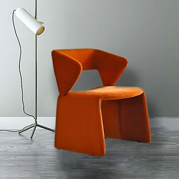 Минималистичный обеденный стул Для дома, Креативный дизайнер высокого класса, Легкая роскошная мебель для переговоров в скандинавском стиле, Офис продаж, приемная