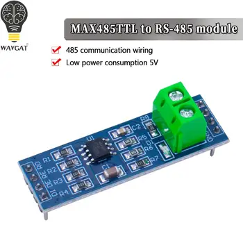 Модуль MAX485 Модуль преобразователя RS-485 TTL в RS485 MAX485CSA Для интегральных схем Arduino