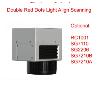 Оригинальный LY Galvo RC1001 С Двойным Выравниванием света Красными Точками Сканирующая головка Galvo Set Kit 1064nm Гальванометр Сканер С Блоком питания