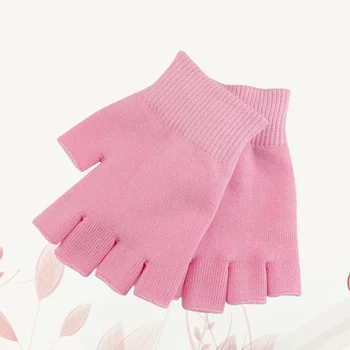 Перчатки Увлажняющие для сухих рук Спа-ремонт кожи Влажные Руки На ночь Хлопчатобумажные Носки без пальцев