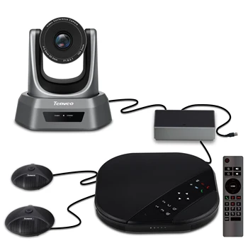 Система видеоконференцсвязи TEVO-VA3000E с 10-кратной PTZ-камерой, пультом дистанционного управления, микрофоном