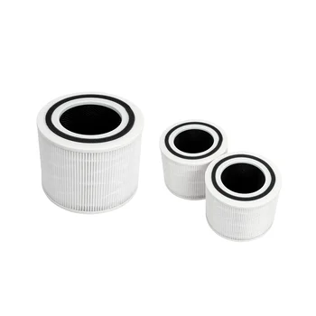 Сменный фильтр для воздухоочистителя LEVOIT Core 300, 3-В-1 True HEPA, Core300-RF, 3 упаковки, Белый