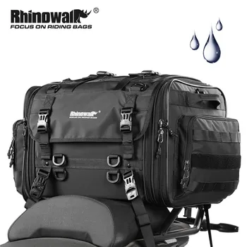 Сумка для мотоцикла Rhinowalk дорожная сумка для хранения профессиональных видов спорта на открытом воздухе 40-60Л сумка большой емкости профессиональная непромокаемая коробка